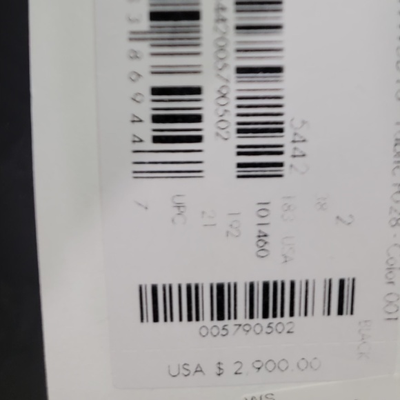 CALVIN KLEIN 205W39NYC Black HighNeck Ruffle Floral Jacquard Mini Cocktail Dress - Picture 9 of 9